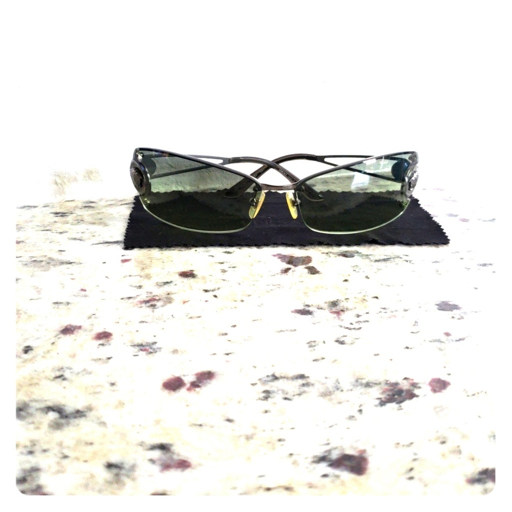 Versace green sunglasses